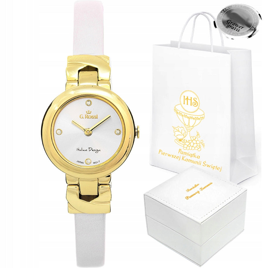 G.ROSSI watch COMMUNION GIFT for a girl