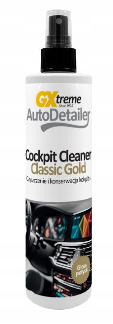 G-XTREME AUTODETAILER COCKPIT CLEANER GLOSS GOLD 300ml