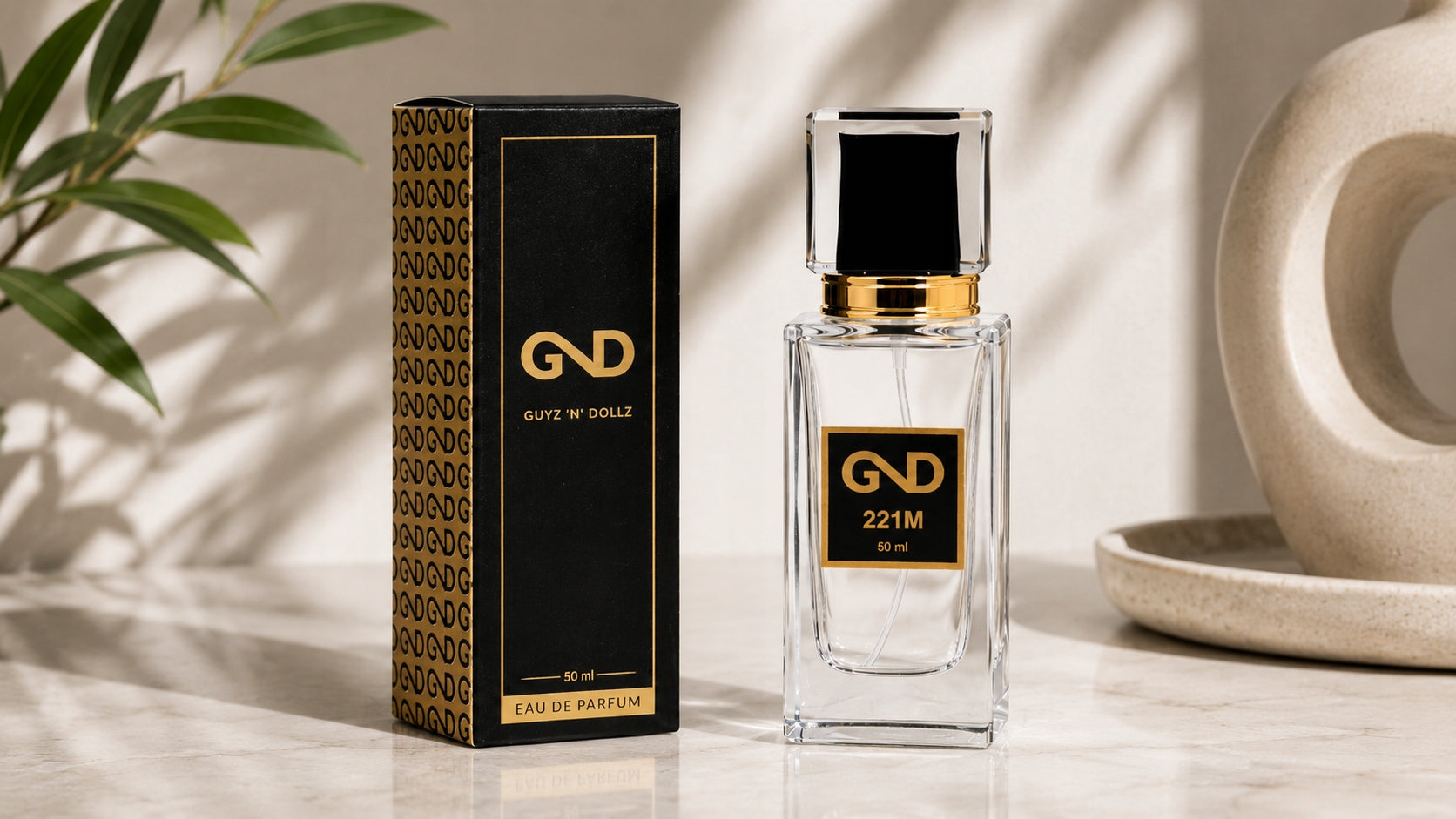 G'n'D 221M Men's Perfume Premium Fresh Water Scent Elegance Packaging status original