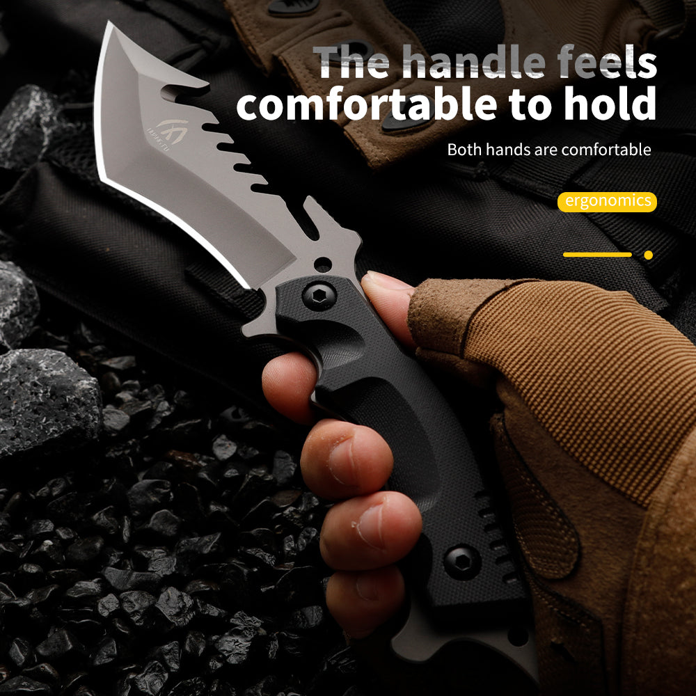 G10 Handle Survival Tactical Knife, Sharp Fixed Knife, Straight Knife Manufacturer code 888999162421