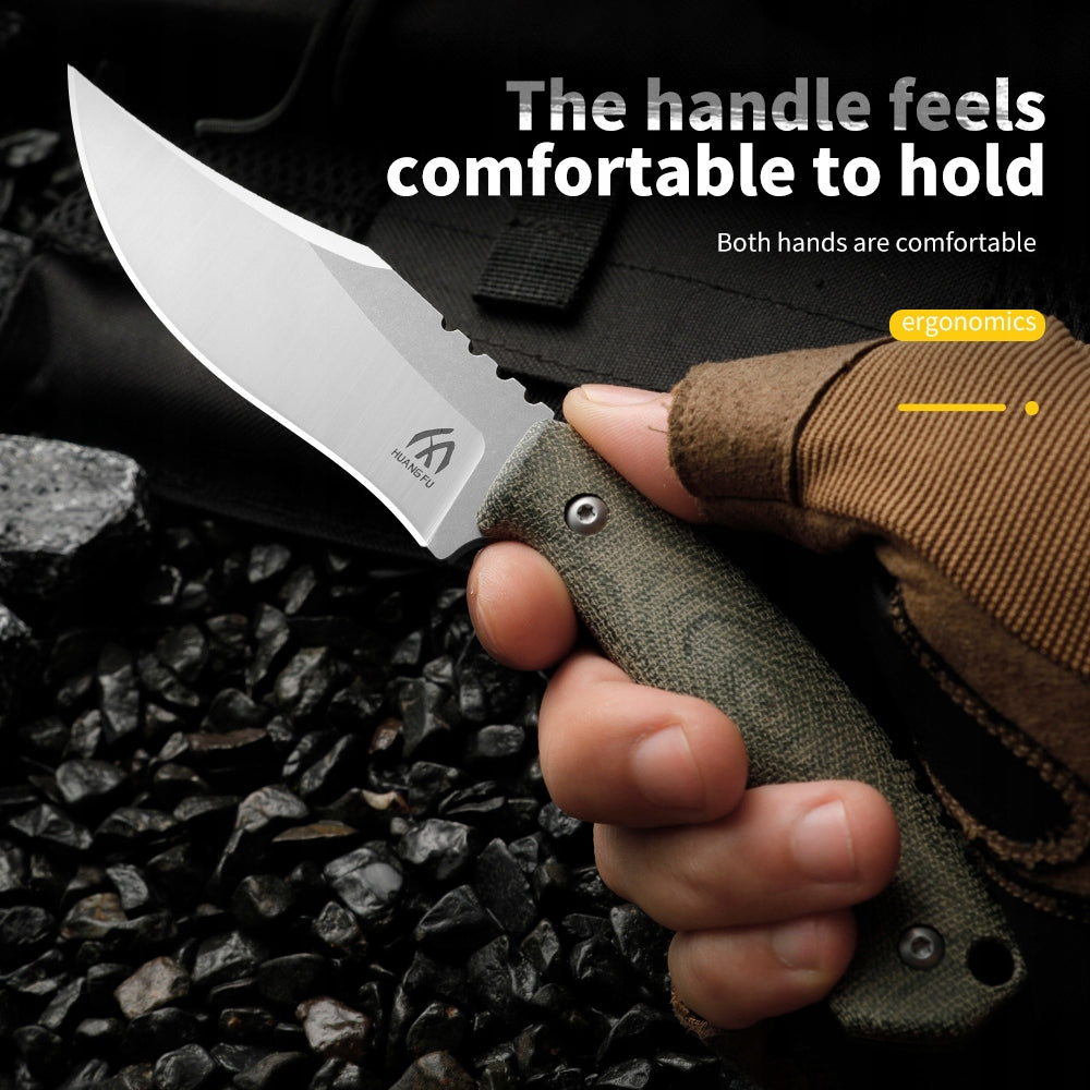 G10 handle survival knife, outdoor straight knife, perfect men's gift Manufacturer code 888999162702