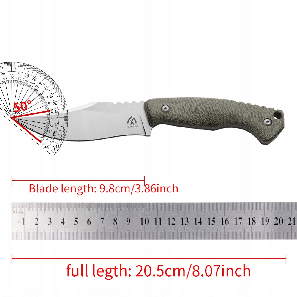 G10 handle survival knife, outdoor straight knife, perfect men's gift Packaging status original