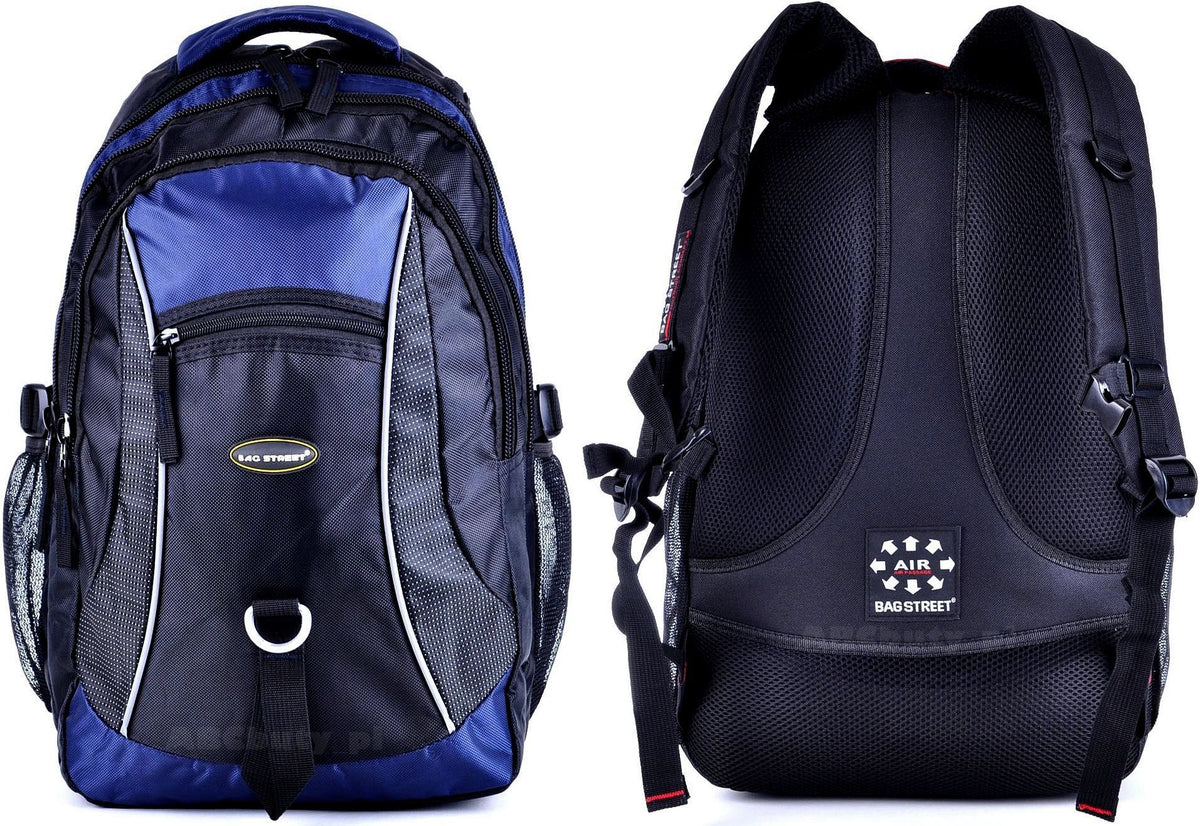 G4-15 Men's BACKPACK NAVY BLUE Youth BAG STREET + AIR PASSAGE
