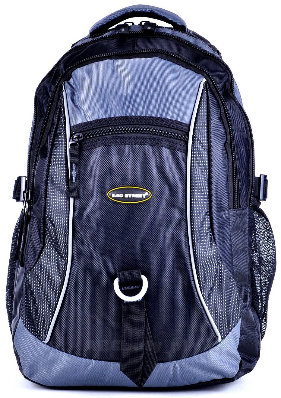 G4-17 Men's BACKPACK GREY Youth SATCHEL 30L BAG STREET + AIR PASSAGE Brand no brand