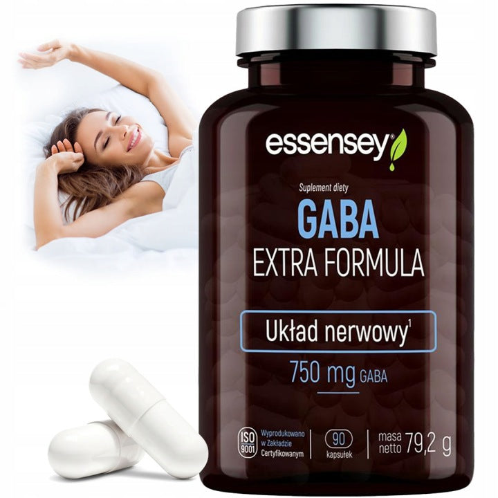 GABA Forte 750 mg Fatigue Sleep Stress Nervous System Psychological Function