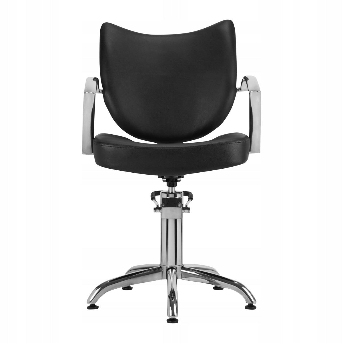Professioneller Friseurstuhl von Gabbiano Mataro, schwarz 
