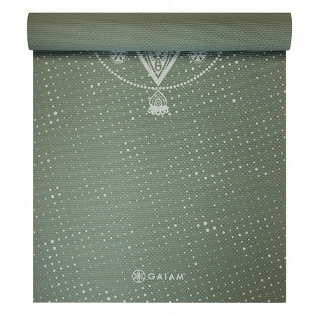 GAIAM CELESTIVAL GREEN YOGA MAT 173 x 61 x 0.5 Color black