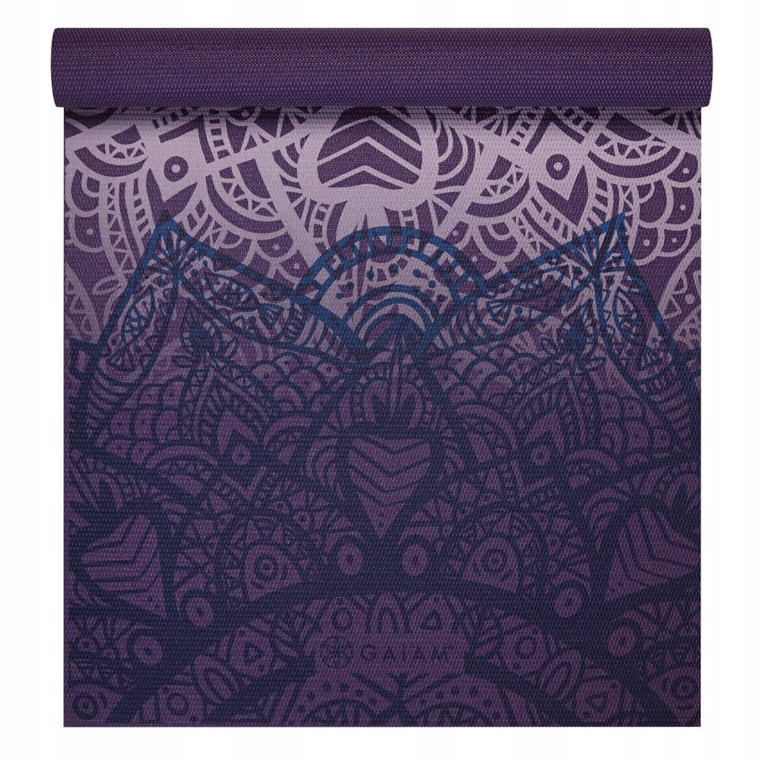 GAIAM YOGA MAT PURPLE LATTICE 4 MM 64747 Packaging status original