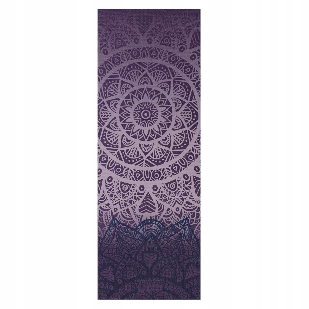 GAIAM YOGA MAT PURPLE LATTICE 4 MM 64747