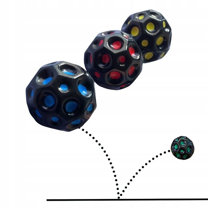 GALACTIC BALL jumping METEOR space BALL galaxy ball Packaging status original