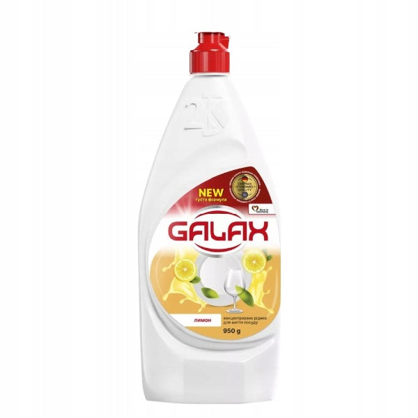 GALAX Concentrated dishwashing liquid LEMON, 950 g