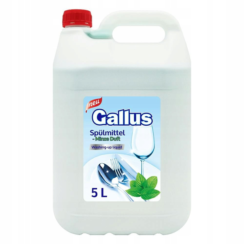 GALLUS Dishwashing Liquid 5L Mint