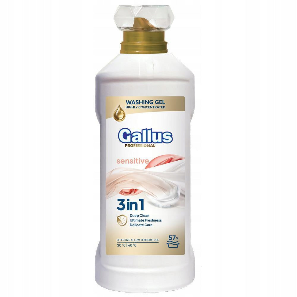 GALLUS Gél na pranie 2L 3v1 Sensitive (6)