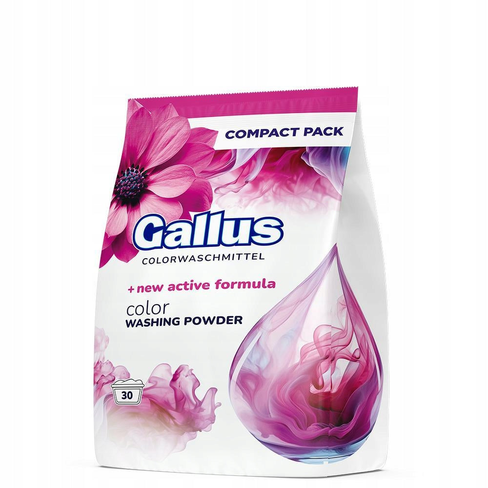 GALLUS Powder 30 Washes 1,8kg Color (5) Foil