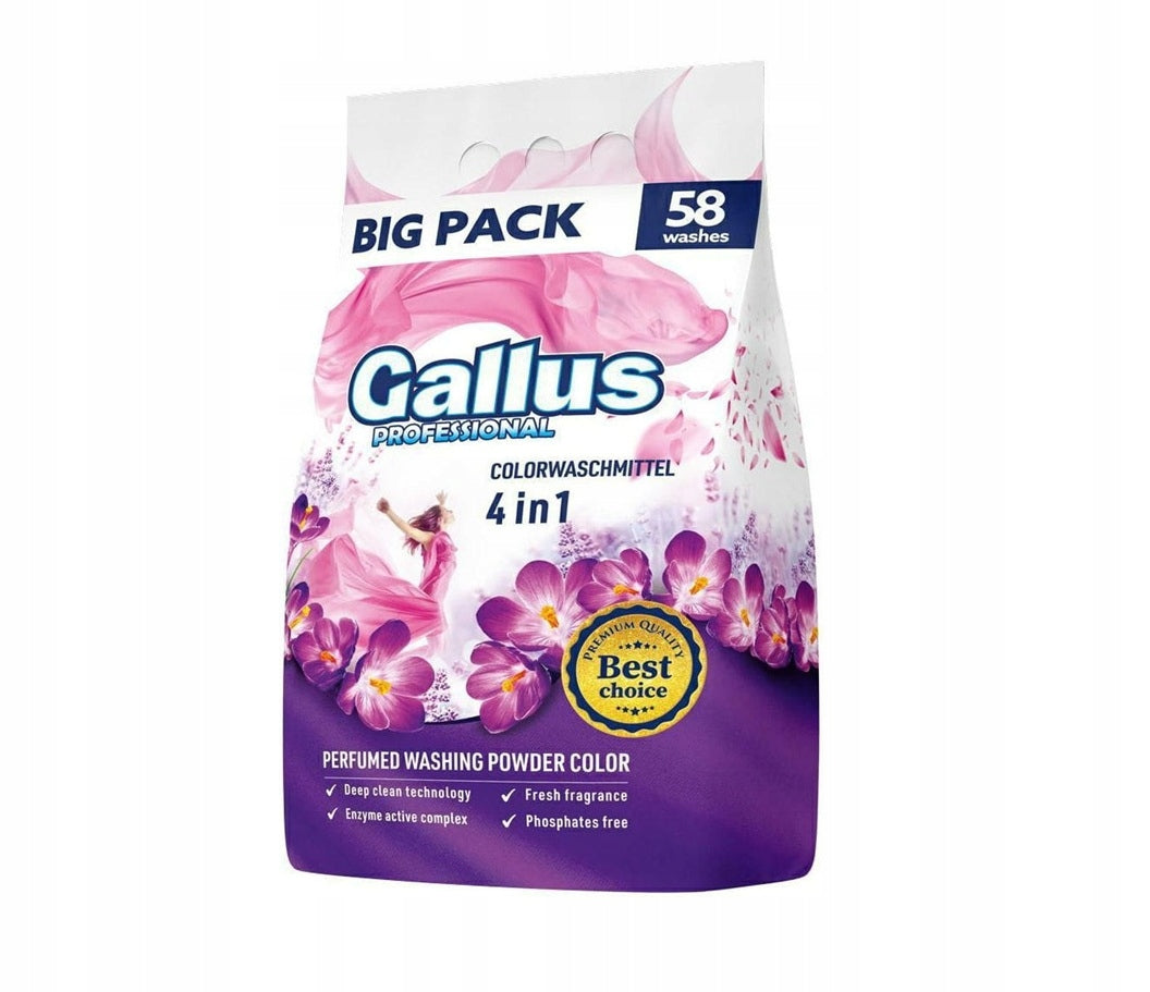 GALLUS Profesional Washing Powder 3,2kg Color