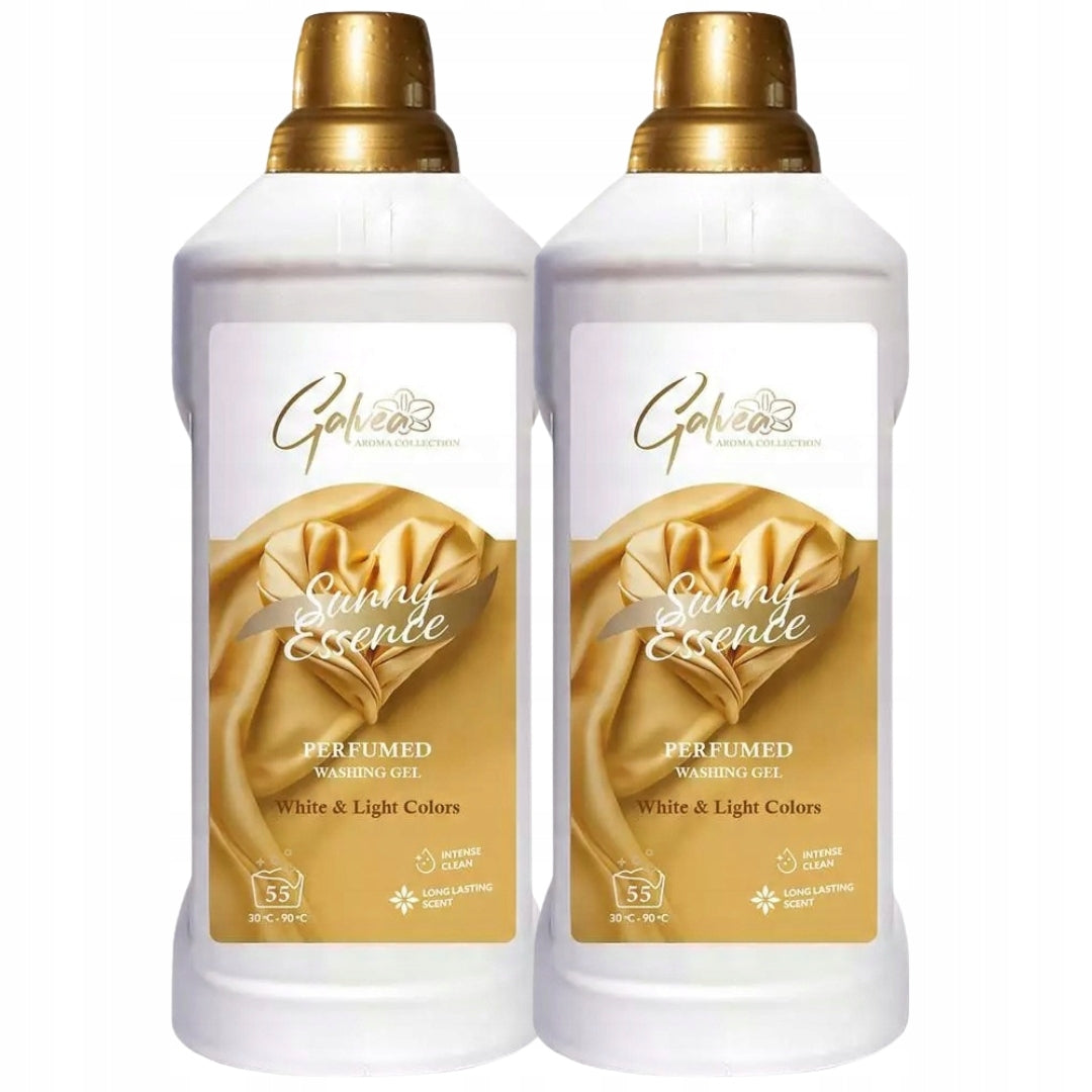 GALVEA Sunny Essence PERFUMED GEL FOR WASHING WHITE AND LIGHT COLORS 2x2L