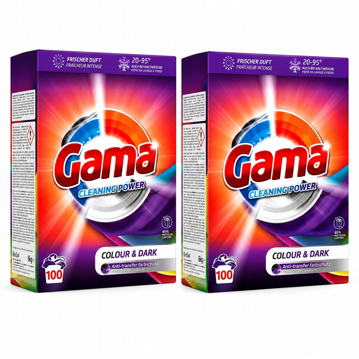 GAMA Color&Dark 12kg Washing Powder Color and Dark