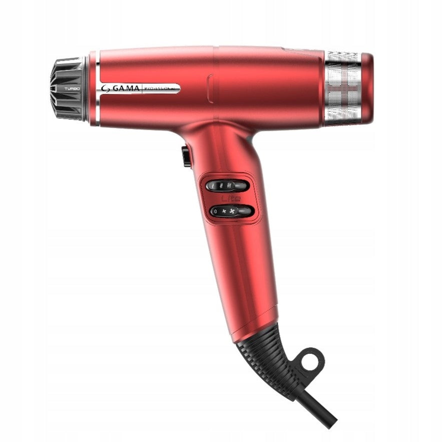 GAMA Hair Dryer IQ LITE Red