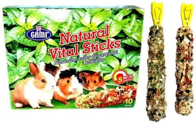 GAMI Natural flask for rabbit rodents MIX flavors 1 pc.