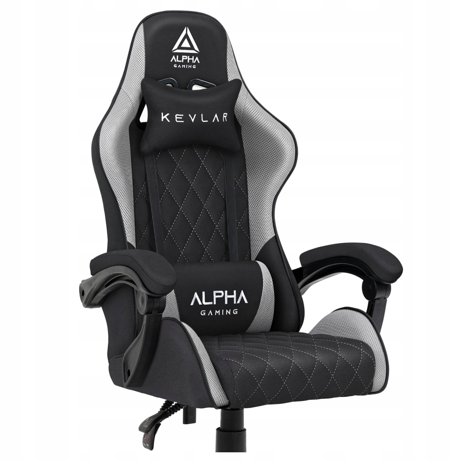 GAMING CHAIR ALPHA OFFICE GAMING CHAIR SWIVEL BUCKET MATERIAL