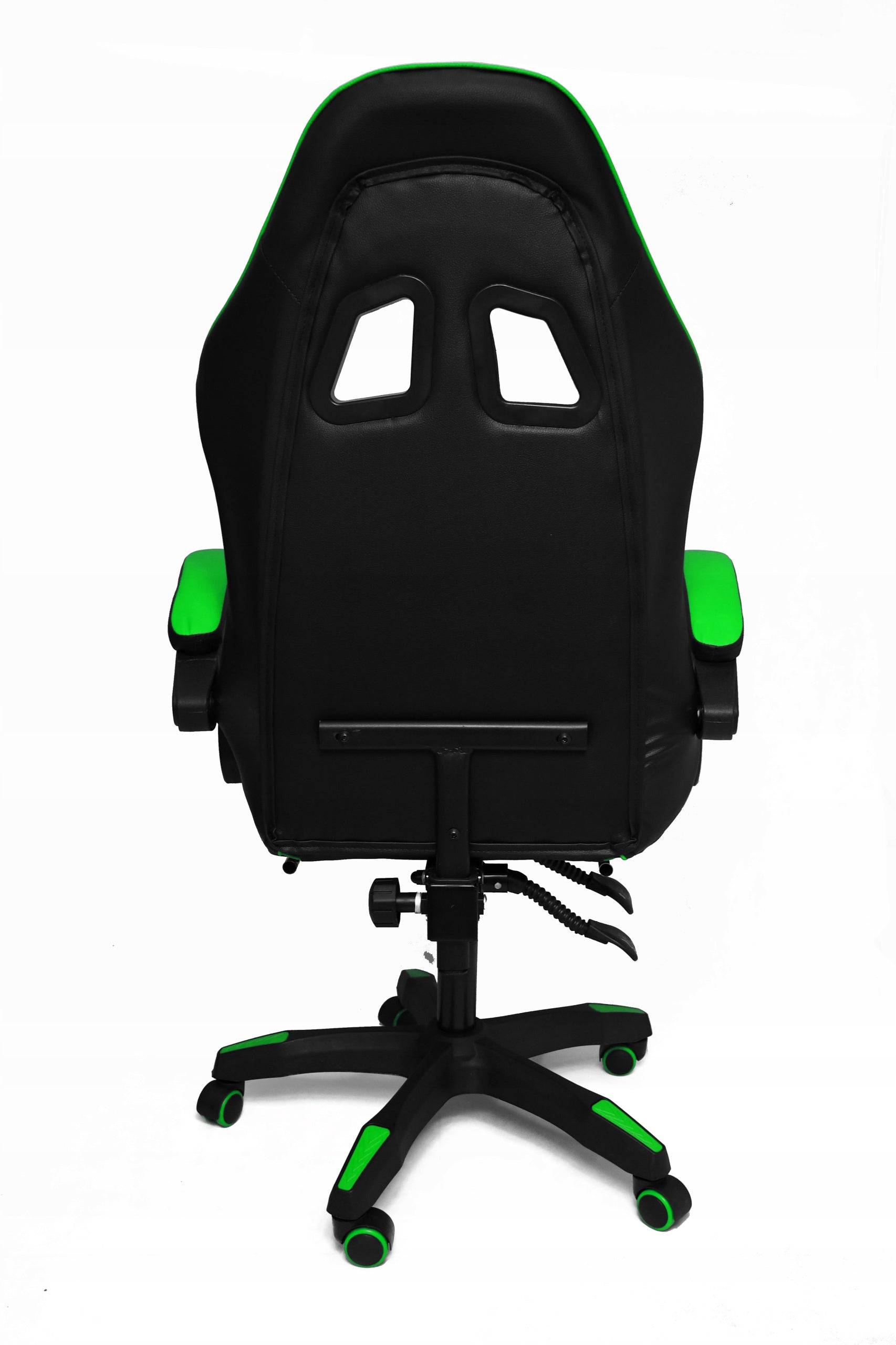 GAMING CHAIR COMPUTER SWIVEL FOR PLAYER WITH ERGONOMIC FOOTREST Model ZIELONY