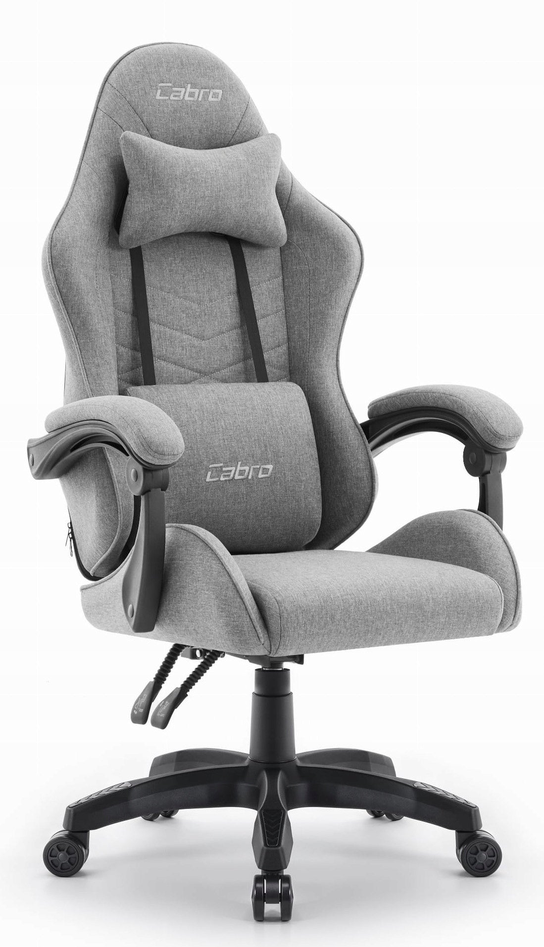 GAMING CHAIR MATERIAL CABRO C500 GREY BLACK FABRIC Brand no brand