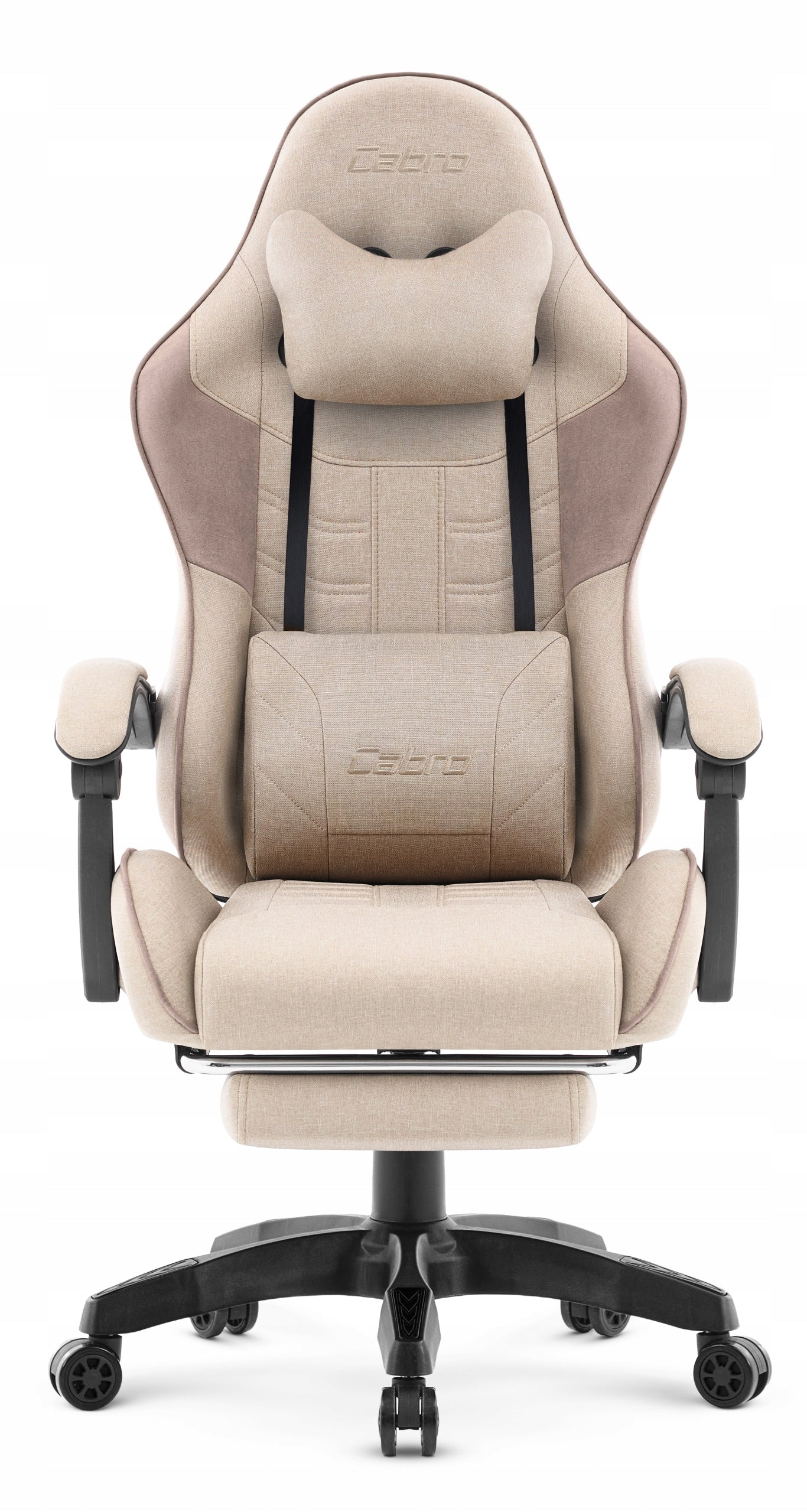 GAMING CHAIR MATERIAL CABRO C501 BEIGE FABRIC Packaging status original
