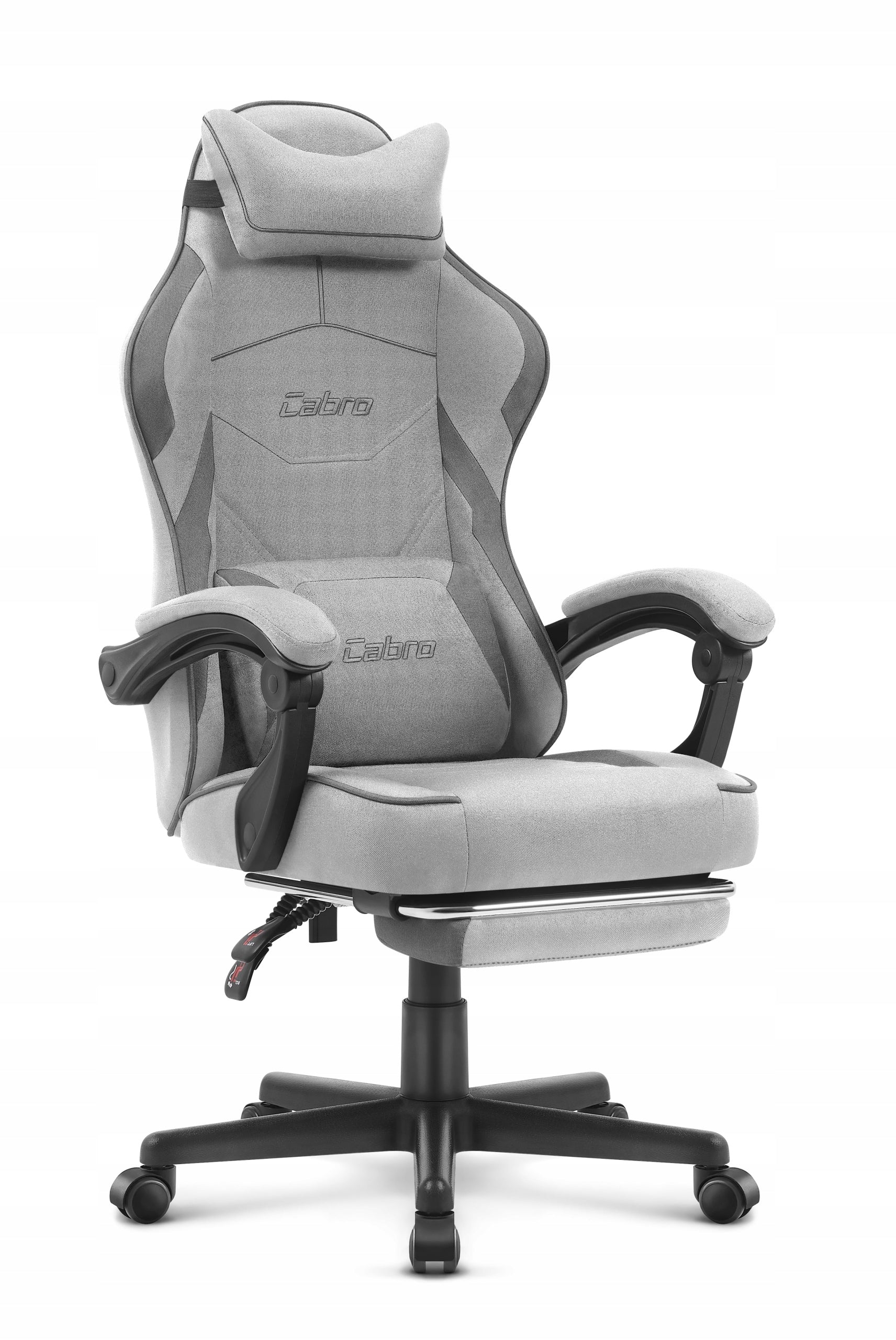 GAMING CHAIR MATERIAL CABRO C502 GREY BLACK Manufacturer code nie występuje