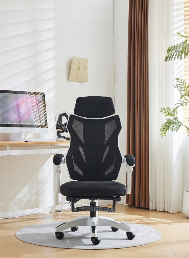 GAMING CHAIR OFFICE SWIVEL GAMING CHAIR ADJUSTABLE MATERIAL Furniture depth 52 cm