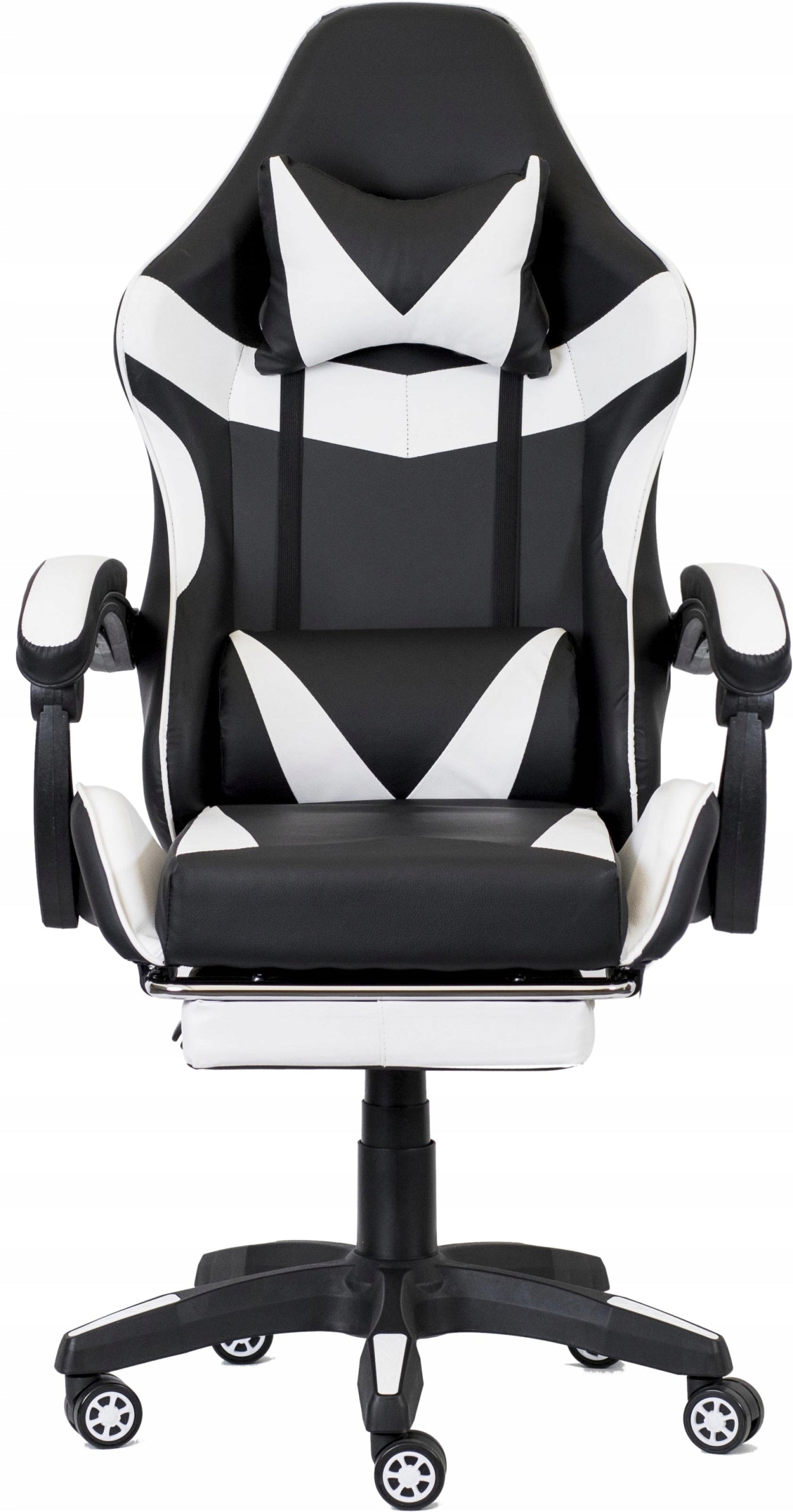 GAMING CHAIR OFFICE SWIVEL GAMING CHAIR FAUX LEATHER WHITE Manufacturer code KRZESŁO GAMINGOWE