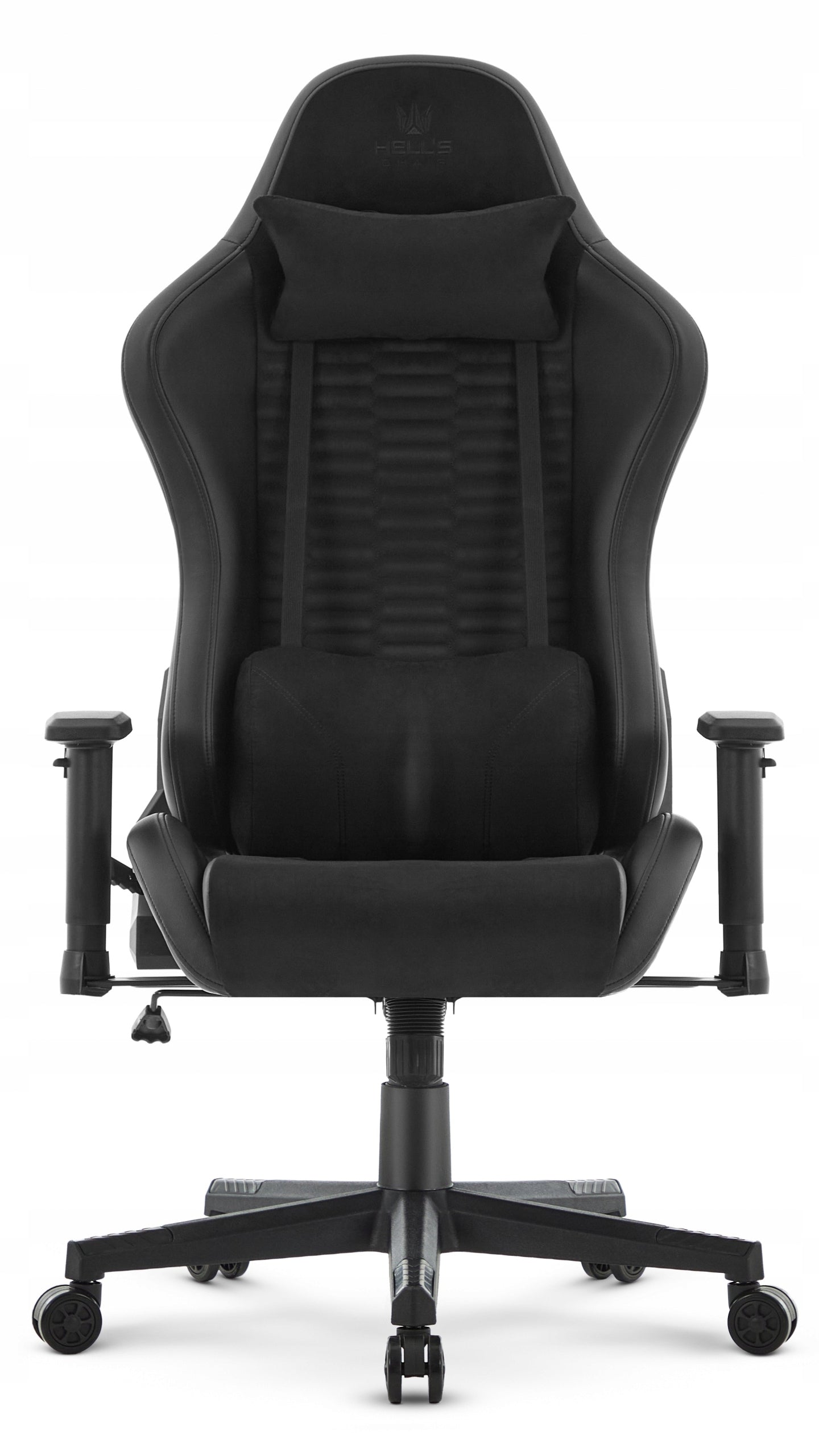 GAMING CHAIR Office Rotation Hell's Chair HC- 2000 Black Eco-leather + Fabric Packaging status original