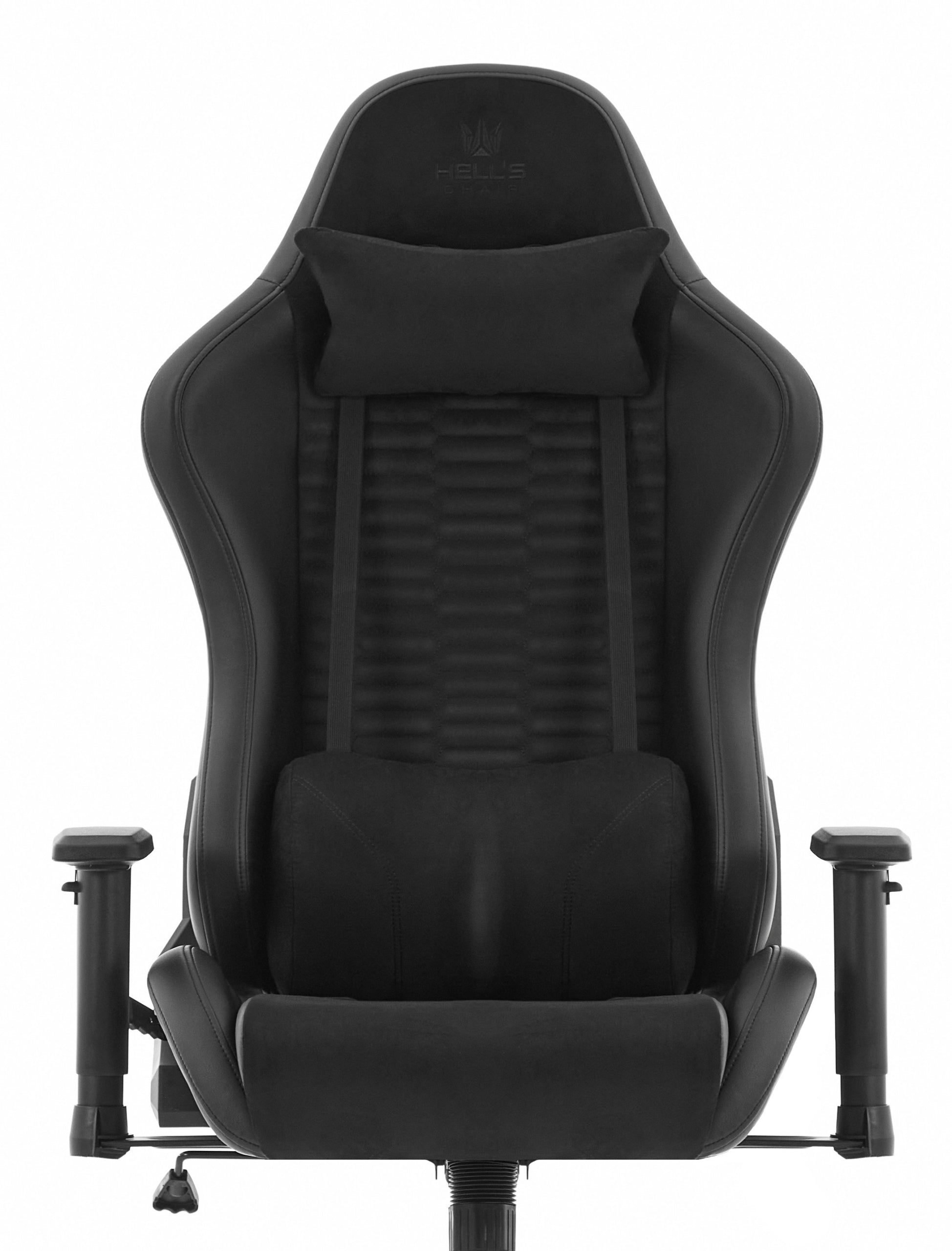 GAMING CHAIR Office Rotation Hell's Chair HC- 2000 Black Eco-leather + Fabric