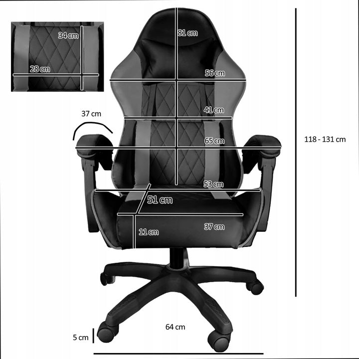 GAMING CHAIR PRESTIGE, LED, OFFICE MASSAGE, GAME EXTREM FG-PRS-L-LED-012 Manufacturer code FG-PRS-L-LED-012