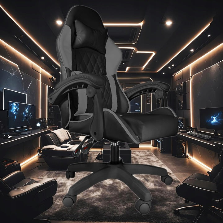 GAMING CHAIR PRESTIGE, LED, OFFICE MASSAGE, GAME EXTREM FG-PRS-L-LED-012 Packaging status original