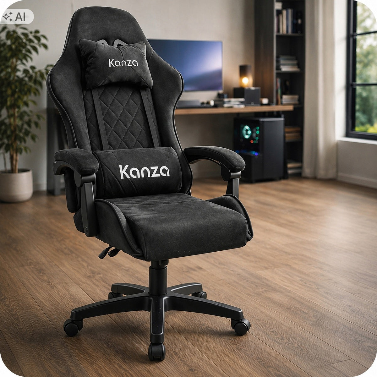 GAMING CHAIR SWIVEL OFFICE BUCKET ADJUSTABLE Packaging status original