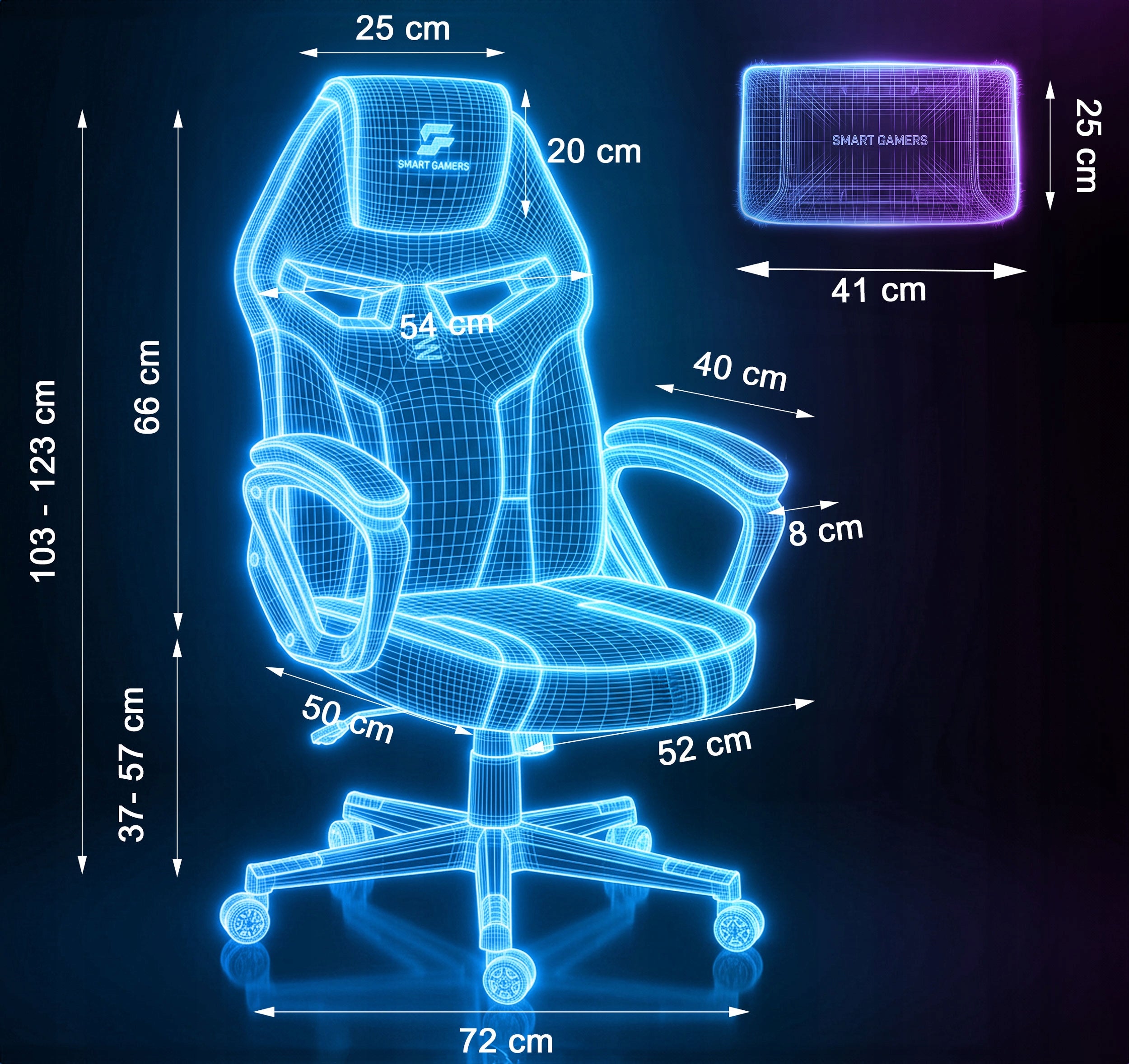 GAMING CHAIR SWIVEL OFFICE GAMING CHAIR OFFICE SOFOTEL FURON Model Master