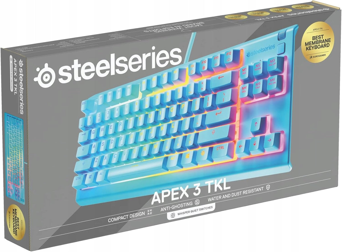 GAMING KEYBOARD TKL RGB WATERPROOF USB Packaging status original