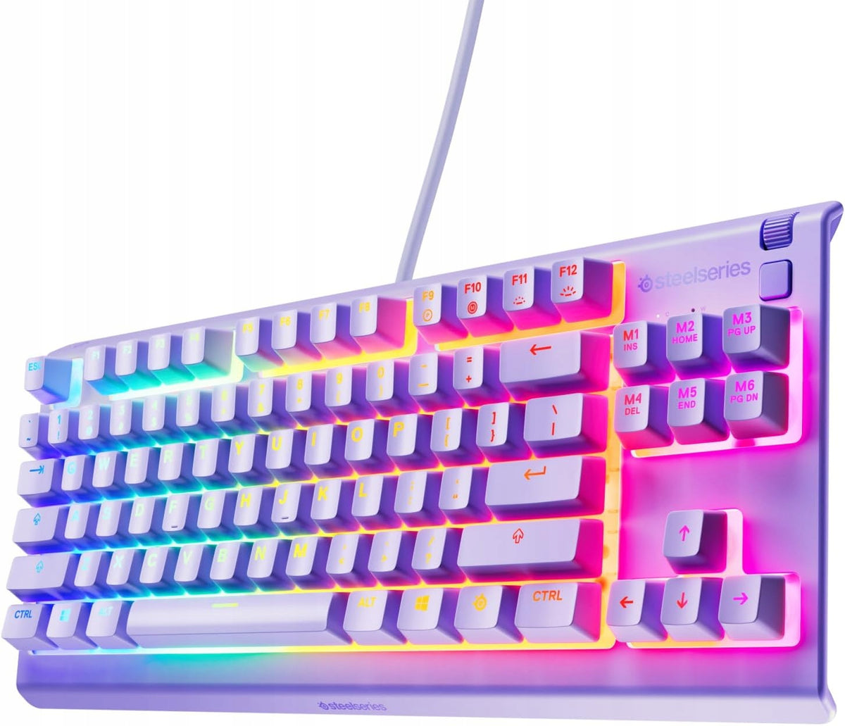 GAMING KEYBOARD TKL RGB WATERPROOF USB UK