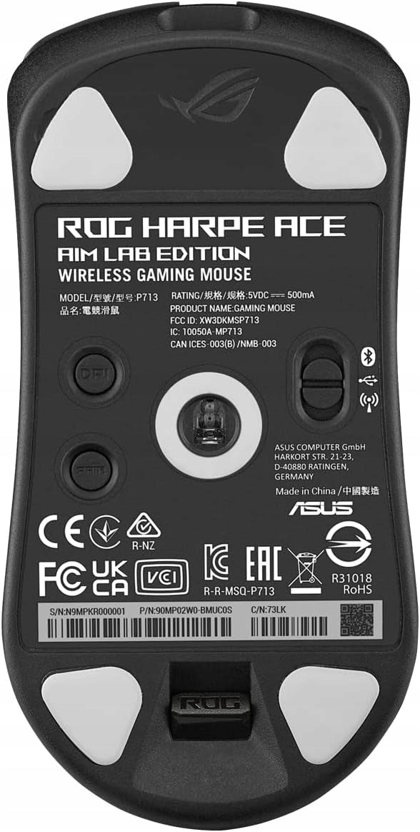 GAMING MOUSE ASUS ROG Harpe Ace Aim Lab Edition 54G Manufacturer code ROG Harpe Ace Aim Lab Edition