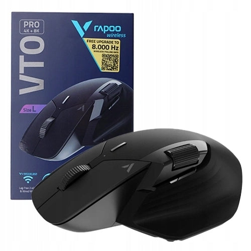 GAMING MOUSE WIRELESS ERGONOMIC RAPOO VT0 PRO 2,4 GHz 26000 DPI