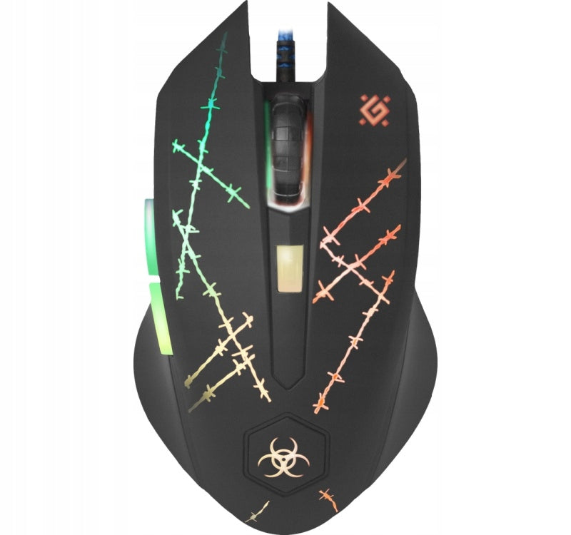 GAMING OPTICAL MOUSE RGB 3200DPI + PAD + BONUS WAR THUNDER
