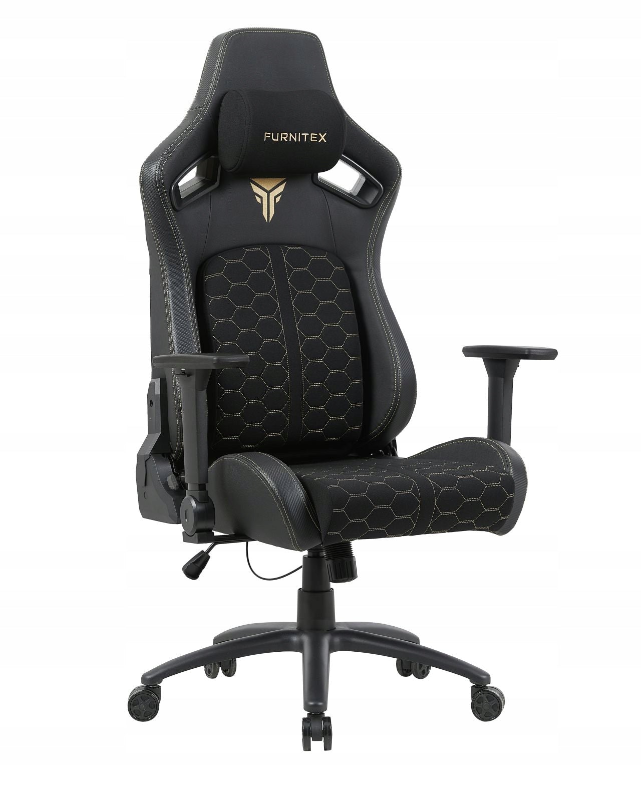 GAMING SWIVEL CHAIR BLACK FB43-FX