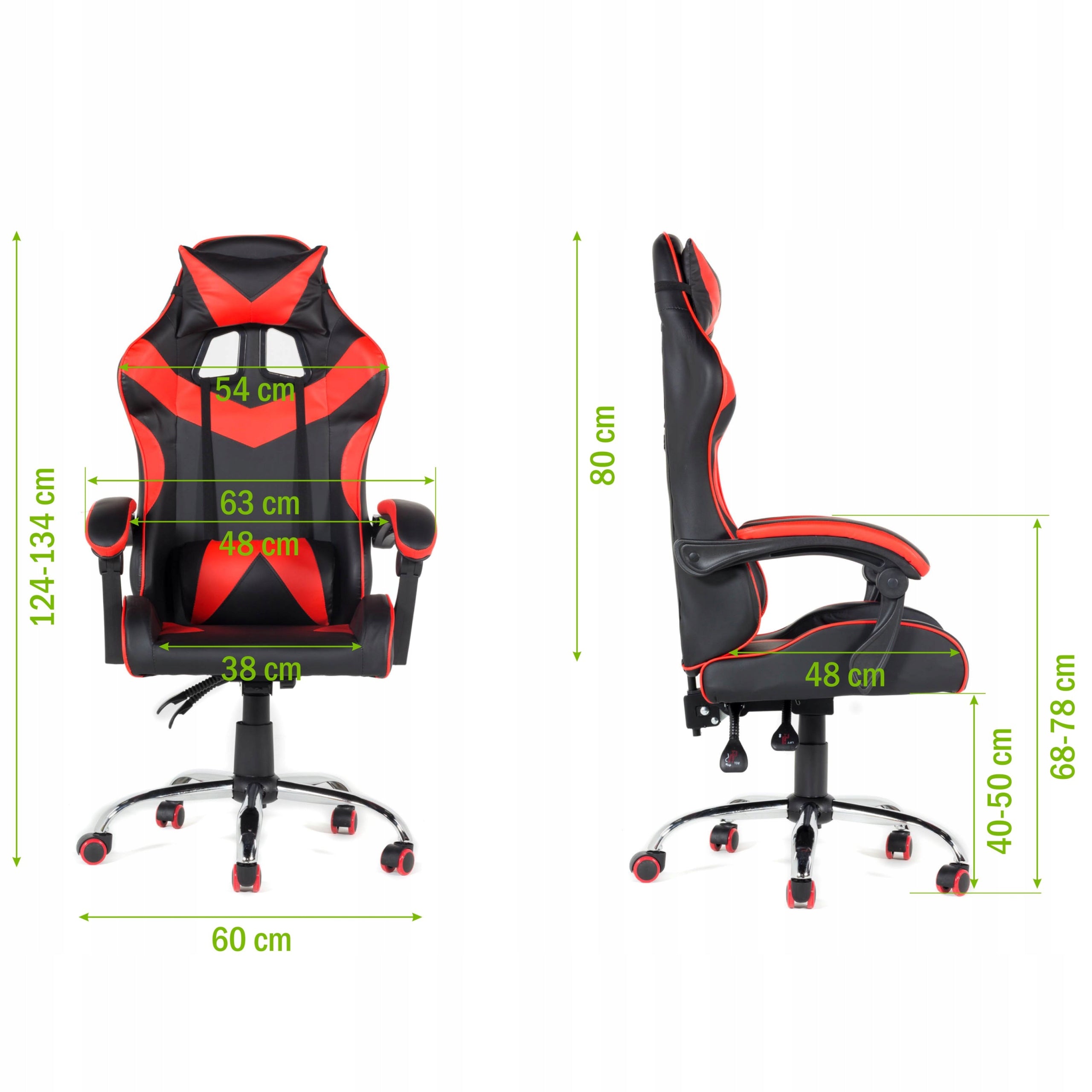 GAMING SWIVEL OFFICE CHAIR FAUX LEATHER CHAIR Brand MEVEN