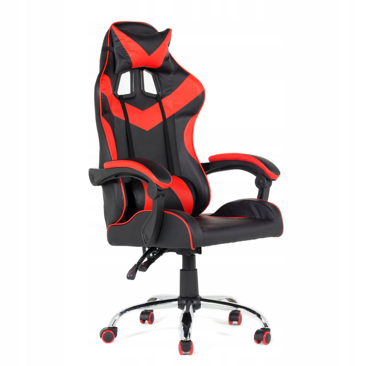 GAMING SWIVEL OFFICE CHAIR FAUX LEATHER CHAIR