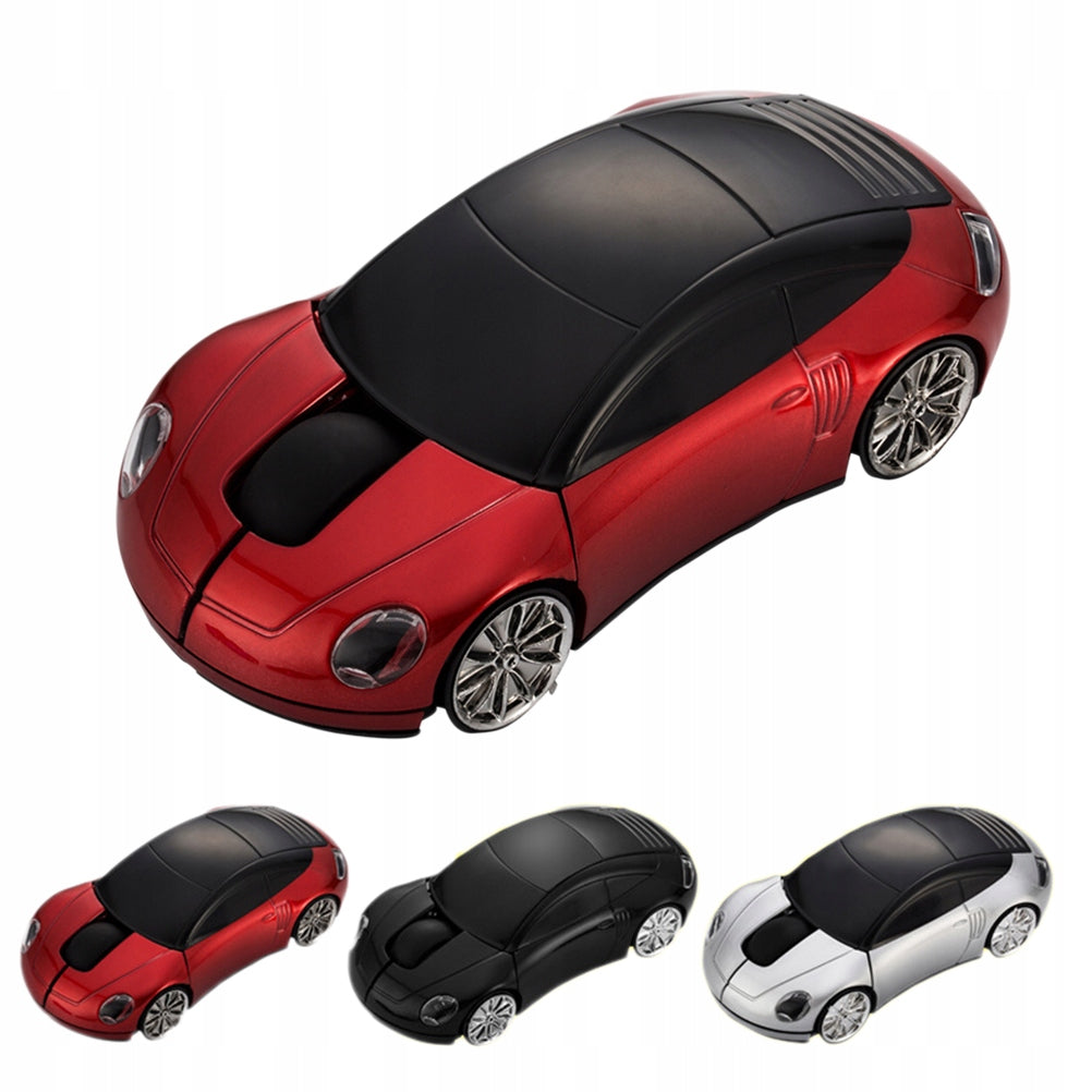 GAMINGOWA BEZPRZEWODOWA MYSZ USB 2.4GHZ CZERWONA, 1600 DPI Model 38389794575