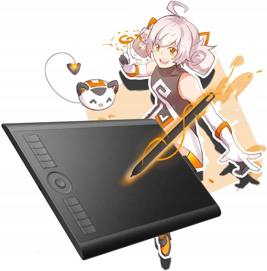 GAOMON M10K graphics tablet 10 inches 8192 pressure