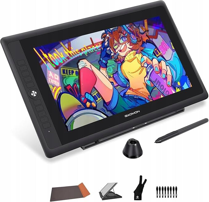 GAOMON PD156PRO Graphics Tablet 15,6" HD IPS 8192 Pressure Levels Pro