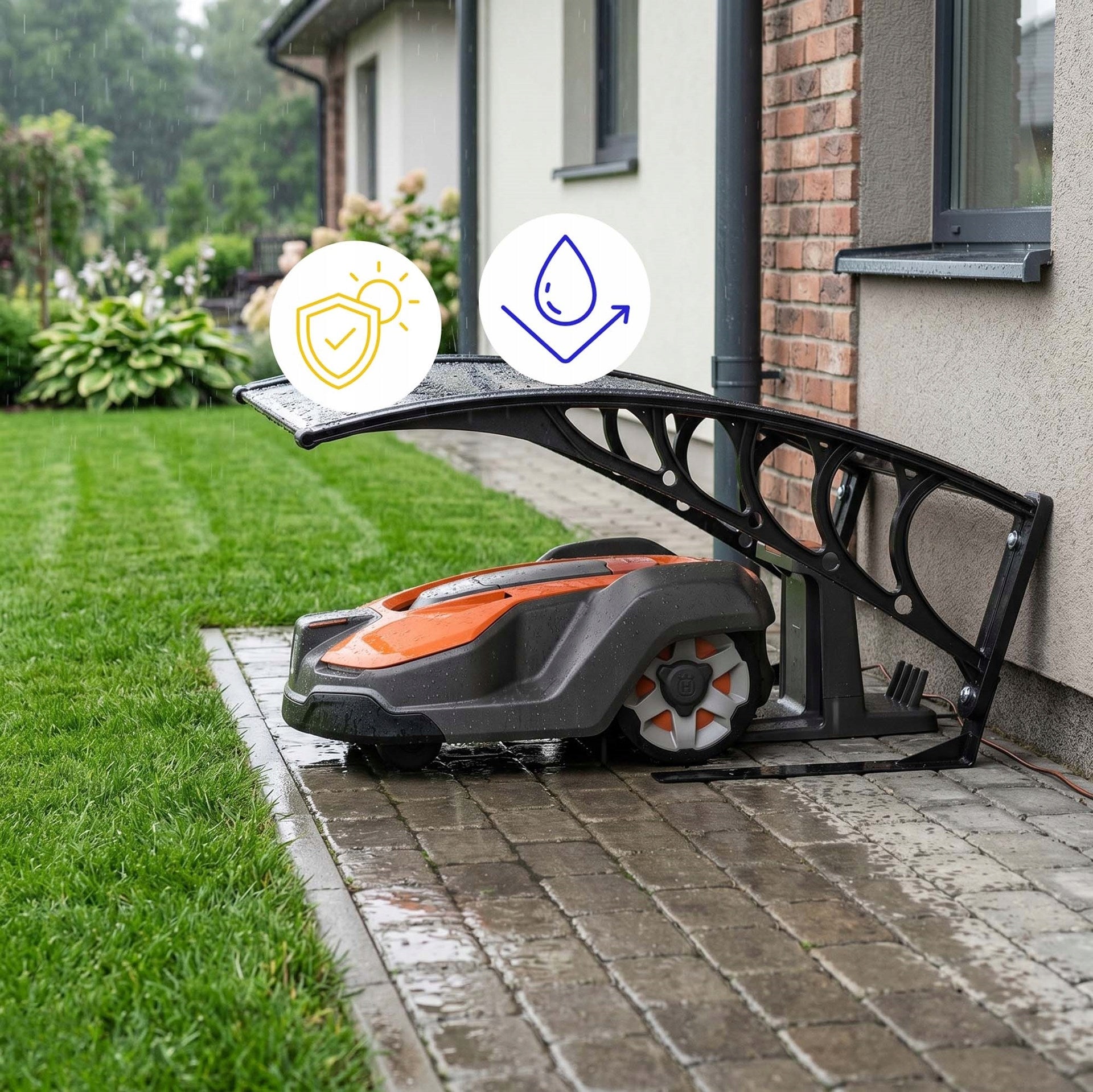 GARAGE CANOPY FOR ROBOT MOWER AUTOMATIC COVER CANOPY Type cover