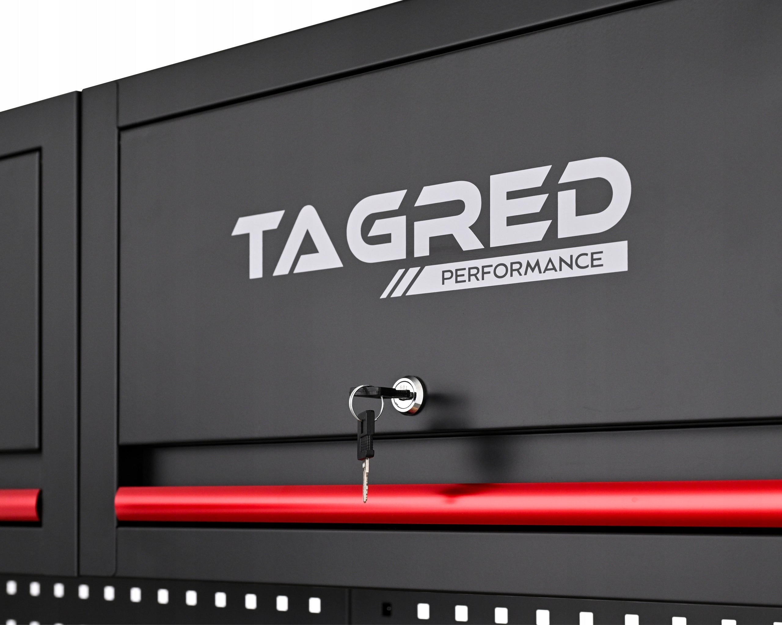GARAGE FURNITURE WORKSHOP 8 MODULES LED TOOL CABINET FOR WORKSHOP Additional features additional support wheels wheel lock brake lockable guide handles drawers