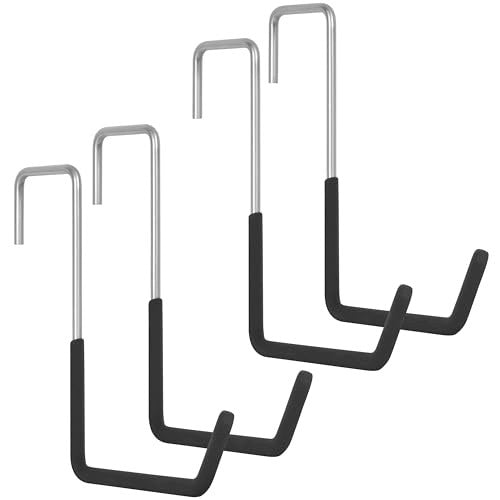 GARAGE HOOKS FOR STEEL BEAMS LARGE LIFTING CAPACITY 22 5 KG SET OF 4 Brand no brand